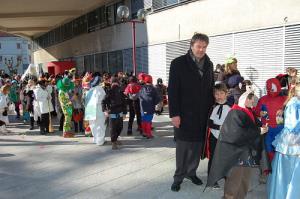 Maškare spodile zimo že pred pustnim torkom2